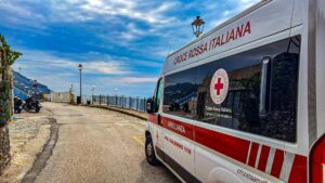 Incidente auto di servizio CRI – Costa Amalfitana